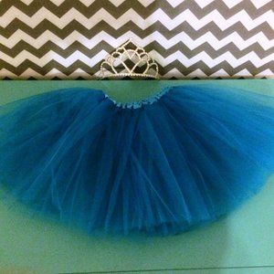 NEW IN PACKAGE * Turquoise Ballet Tutu / Dance Skirt Kids * Frozen Princess Elsa